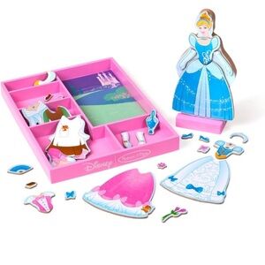 🌸MELISSA & DOUG Cinderella Magnetic Dress-Up🌸